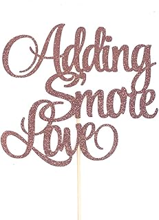 Atelier Elegance Adding S'more Love Cake Topper, Adding Smore Love Cake Topper