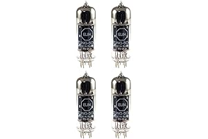 Tung-Sol Reissue EL84 Plate Current Matched Quad Vacuum Tubes
