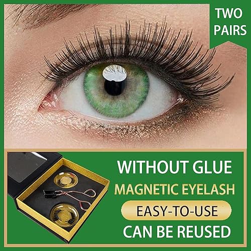 Miniatura 2 de Kit de herramientas de aplicación de pestañas magnéticas pestañas postizas sin delineador de ojos pestañas magnéticas sin necesidad de pegamento