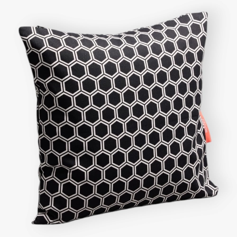 Housse de coussin hexagonale 40 x 40 cm pour revitaliser un canapé terne ou ancien