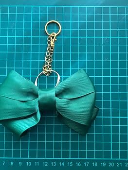 Amazon.co.jp: 形の変えられる推し色リボンチャーム グリーン : おもちゃ