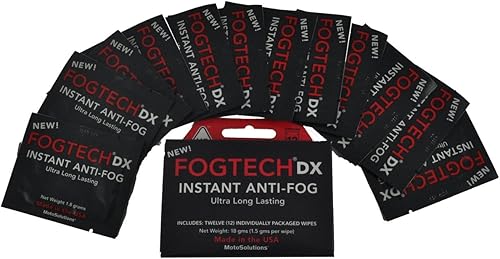 Miniatura 2 de MotoSolutions FogTech DX - Toallitas antivaho (caja de 12)