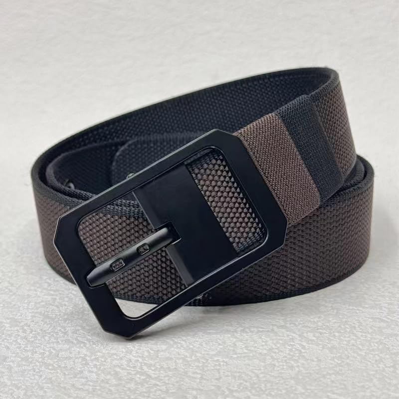 Men'S Fashion Thickening Nylon Metal Buckle Belt Outdoor Casual Golf Sports Tactical Belt4