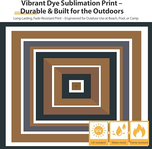 Vista 174 de EAGLE PEAK Flex - Toldo emergente ultra compacto de 4 x 4, refugio solar, vestidor, toldo portátil de privacidad tipo cabana para piscina, sesiones