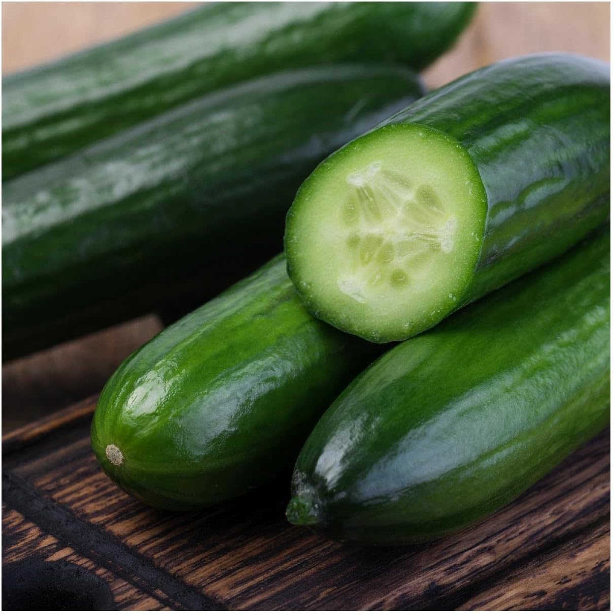 Everwilde Farms - 1 Lb Spacemaster Cucumber Seeds - Gold Vault