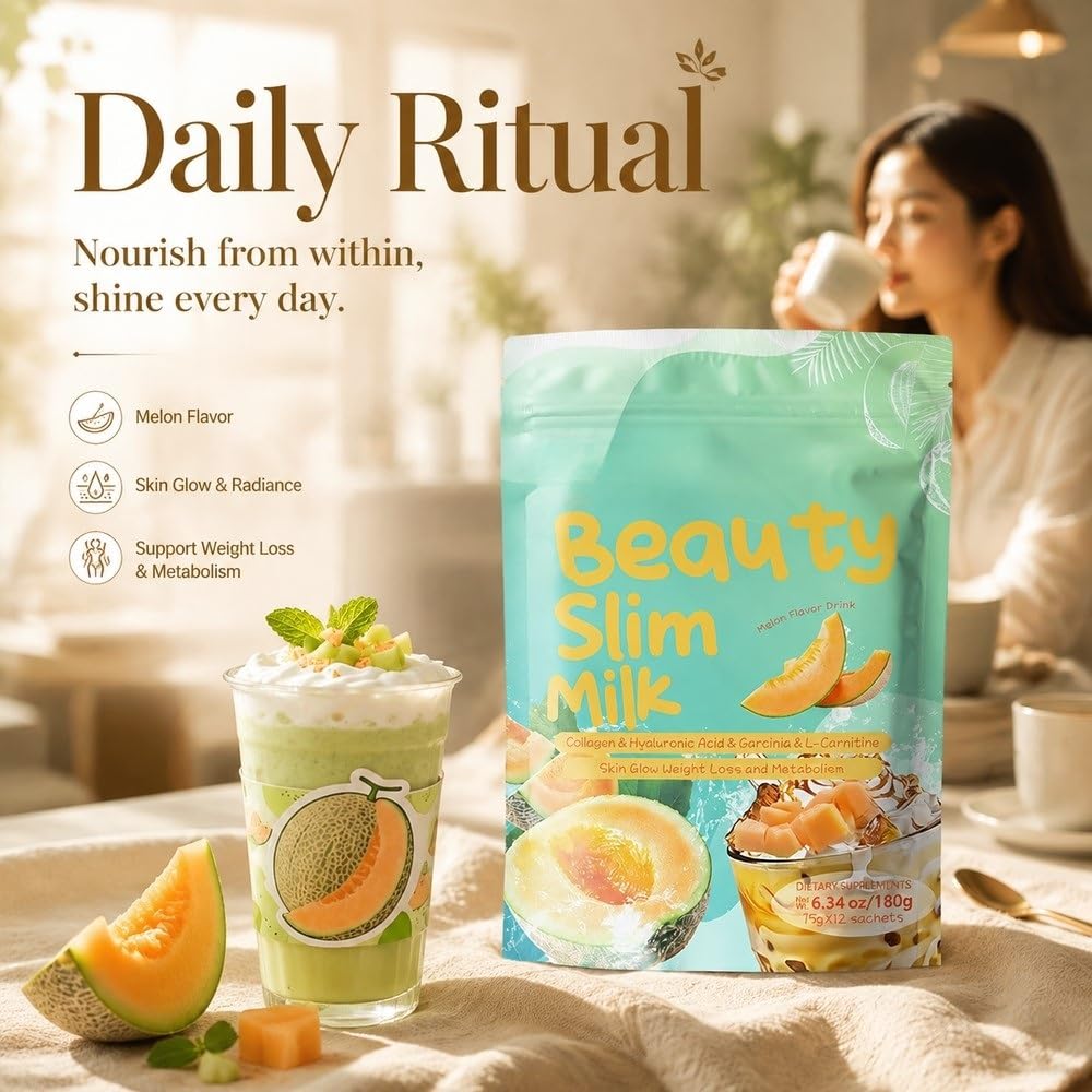 Bustine in polvere di Mix Wellness Drink al Melone Melata