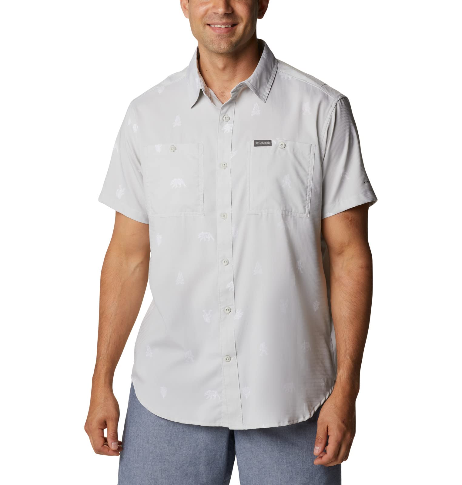 Men's Utilizer Printed Woven Short Sleeve