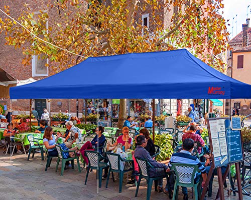 Image of MASTERCANOPY Replacement Pop Up Canopy Top (10x20, Royal Blue)