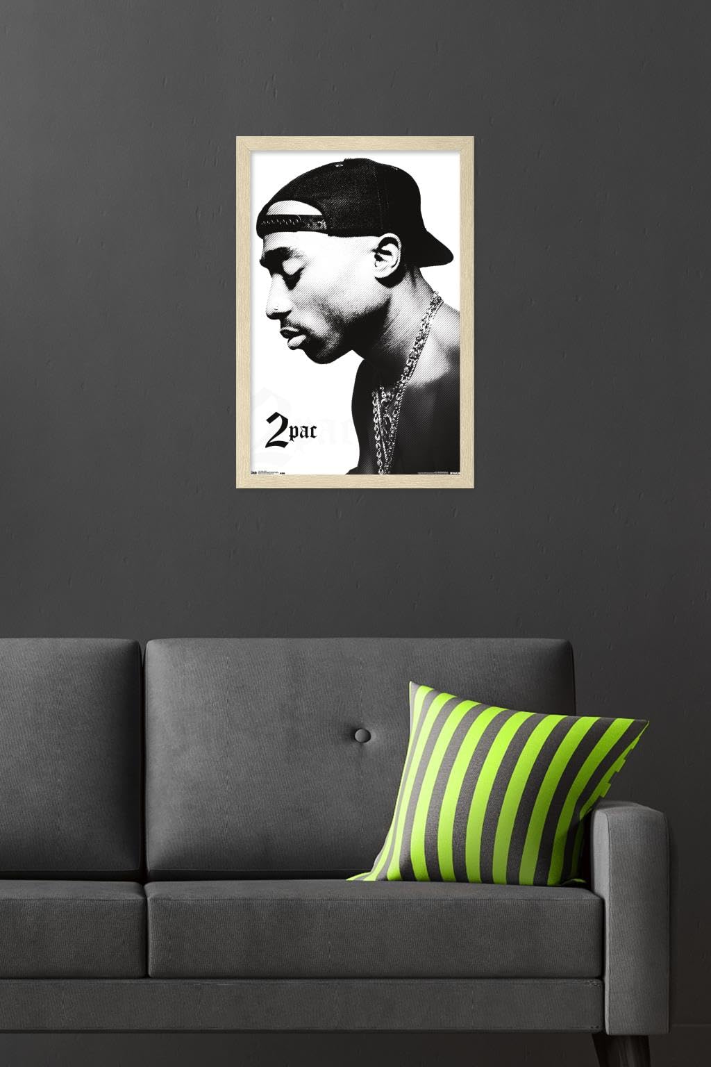 Amazon.com: Tupac - Profile Wall Poster, 22.4L