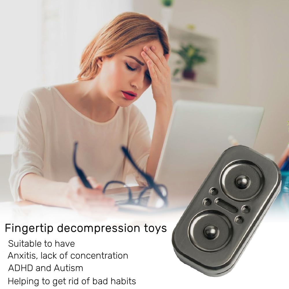 OBEST Slider Toy EDC Adult Fidget Toys ADHD Autyzm Sensory Zabawki Trzy kształty Lęk Stres Relief Zabawki Biurowe Fajne rzeczy dla chłopaka i ojca