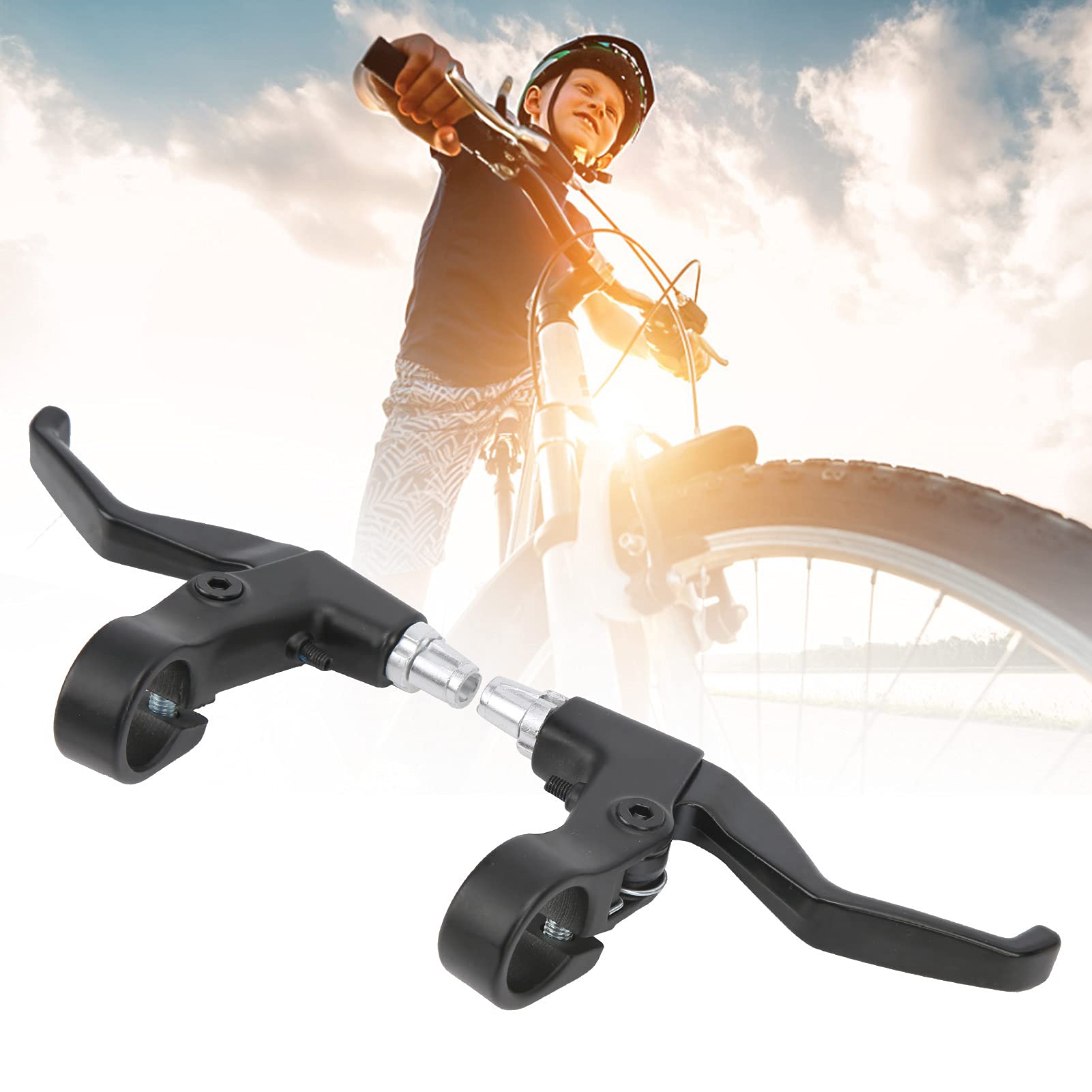 Amazon | 自転車用ブレーキハンドル アルミ合金 軽量高強度