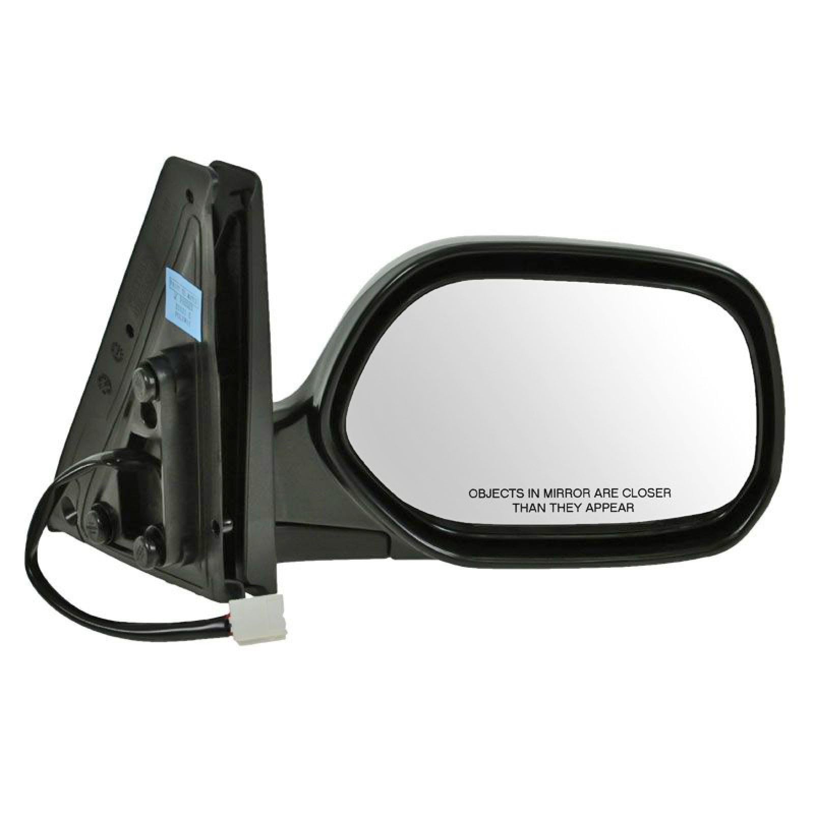 Passenger Side Power Mirror Paint to Match Smooth Black Compatible with 2004-2006 Scion xB SC1321101