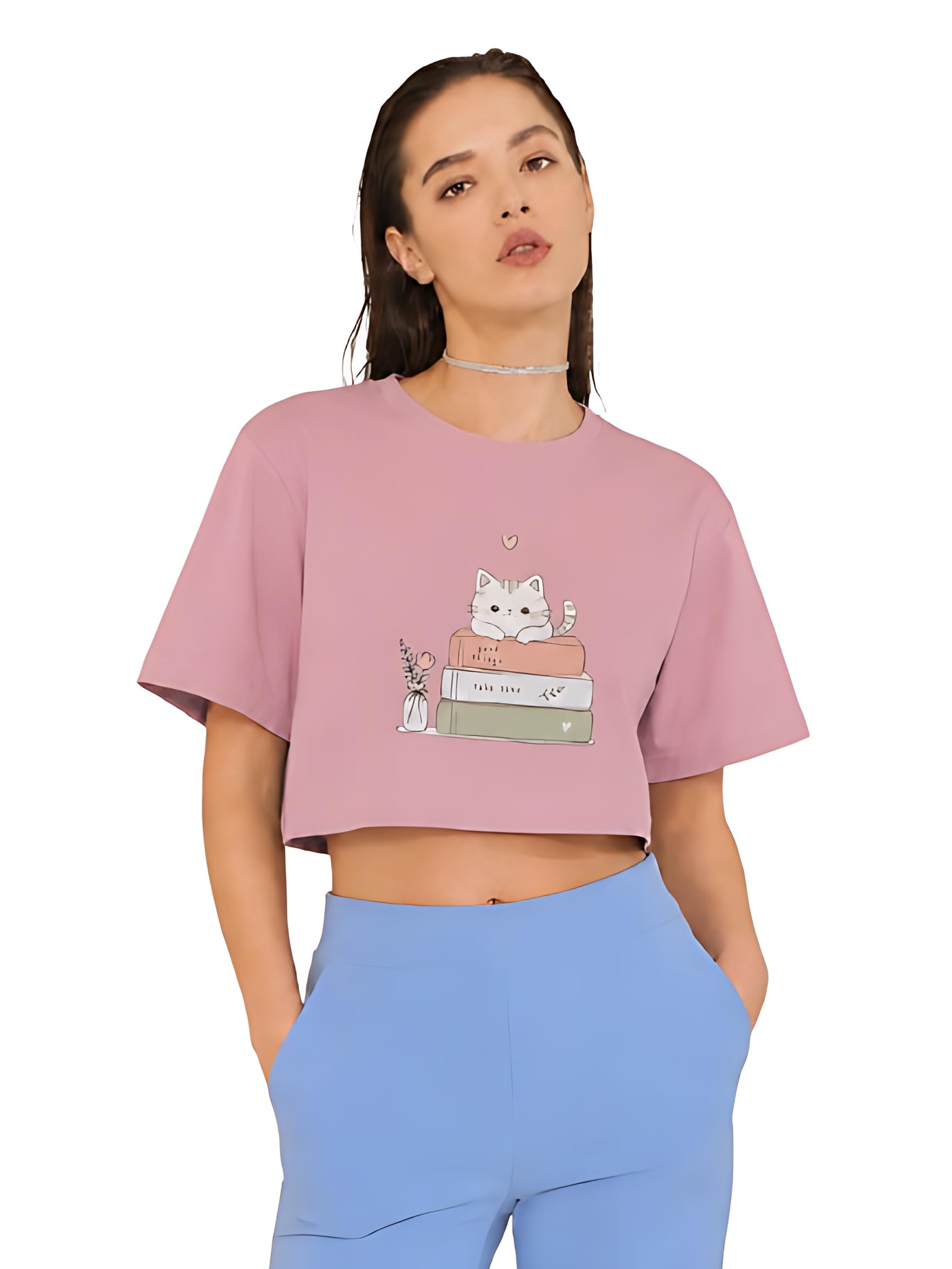 prink Women Korean Design Crop Top for Women DB-GT-2625-picture-11