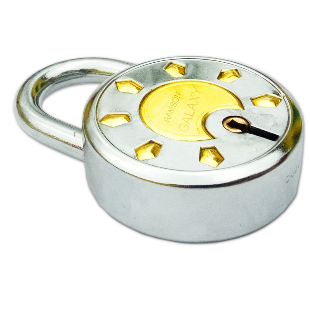 Ramson Galaxy Key 6 Lever Lock (Silver, Painted Finish) — Amazon image 3