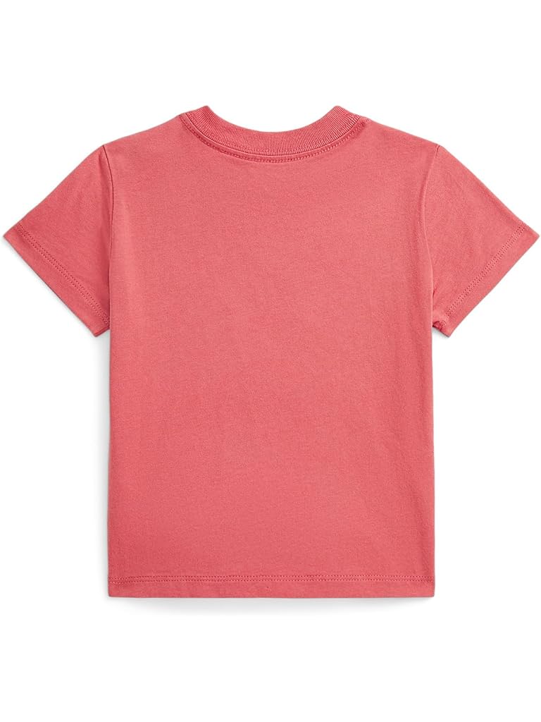 Pink Polo Ralph Lauren Polo Bear Cotton Jersey Tee (Infant)