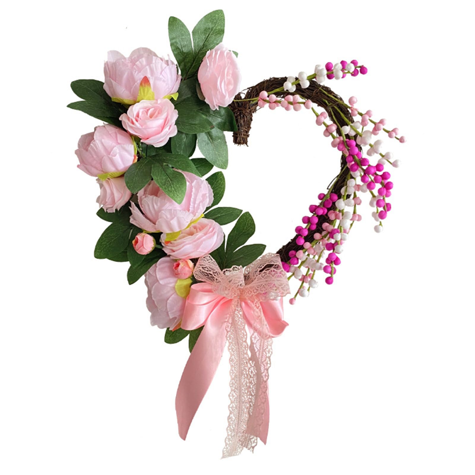 Kalttoy And Eye Catching Valentine ' s Day Wreath Show the Atmosphere of Dates and Proposals Proposal and Wedding Wreath