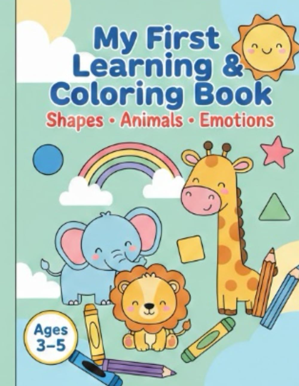 My First Learning & Coloring Book