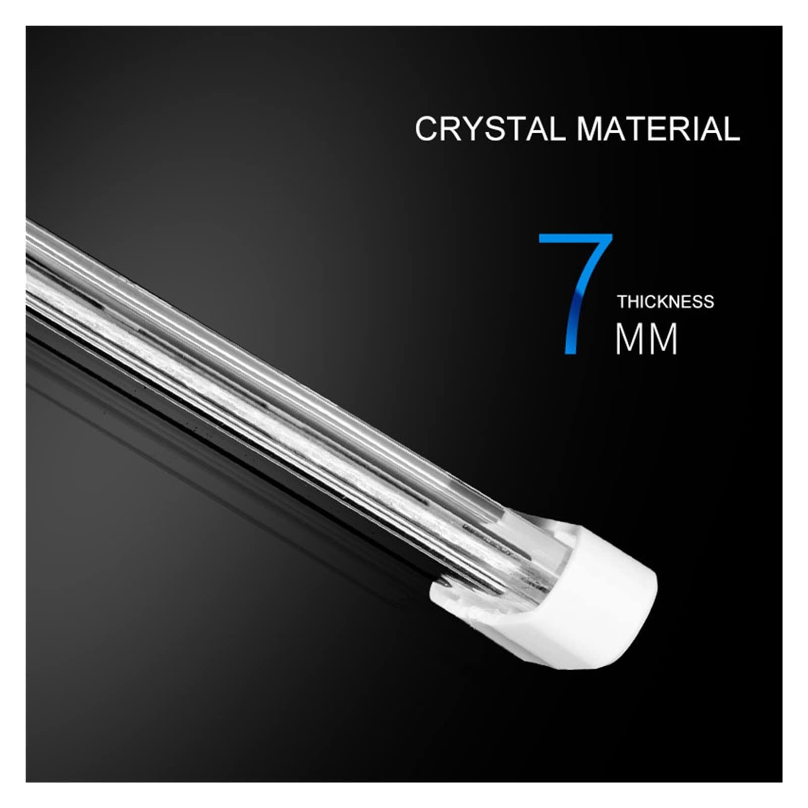 16 cm 23 cm 31 cm Acuario Cristal Iluminación LED Lámpara de Tanque de Peces LED Blancos y Azules Lámpara con Clip Impermeable Brazo Flexible (Color : ZY-10T)