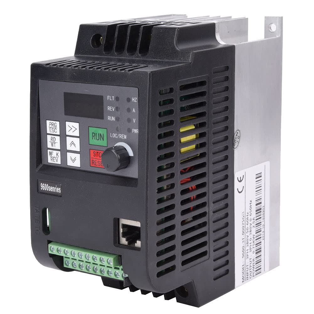 FTVOGUE 0.75KW 3-Fase Universale Mini Variatore di Frequenza