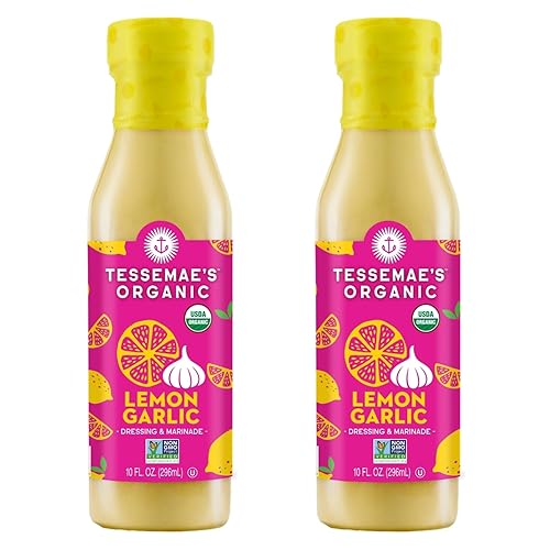 Tessemae's Aderezo natural para ensalada 2 Paquete
