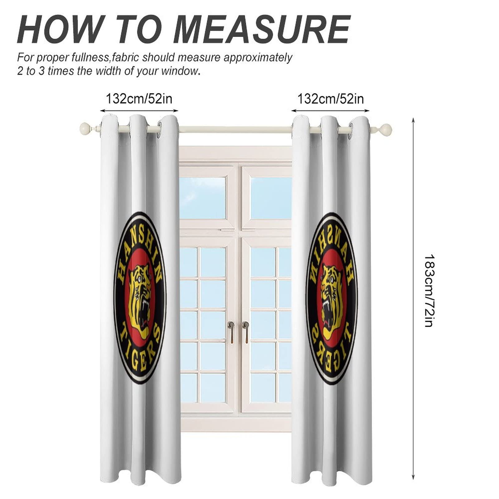 Amazon｜阪神タイガース 2 カーテン 遮光 カーテン 間仕切りカーテン