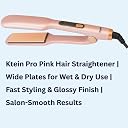 Ktein Hair Straightener – Wide Plate Flat Iron for Damp and Dry Hair with 4 Temperature Settings, Dual Voltage, Travel Lock, and Quick Heat-Up gallery image
