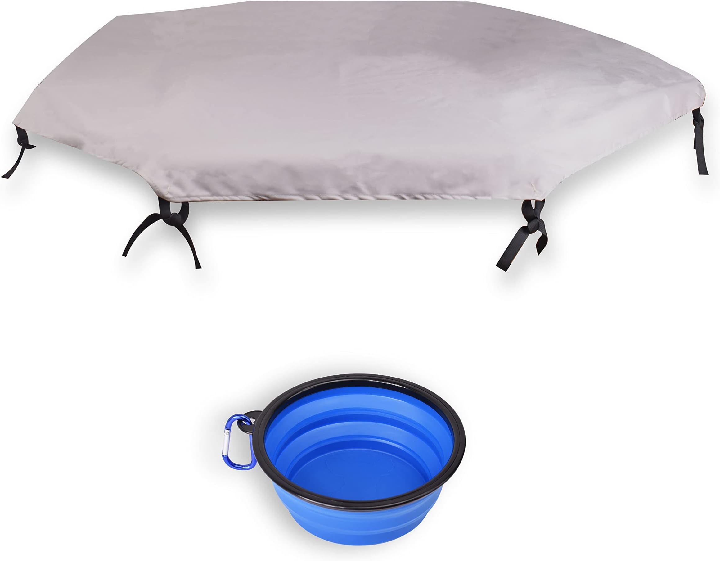 Dog Pen Cover with Durable Fabric & Mesh Netting, Provide