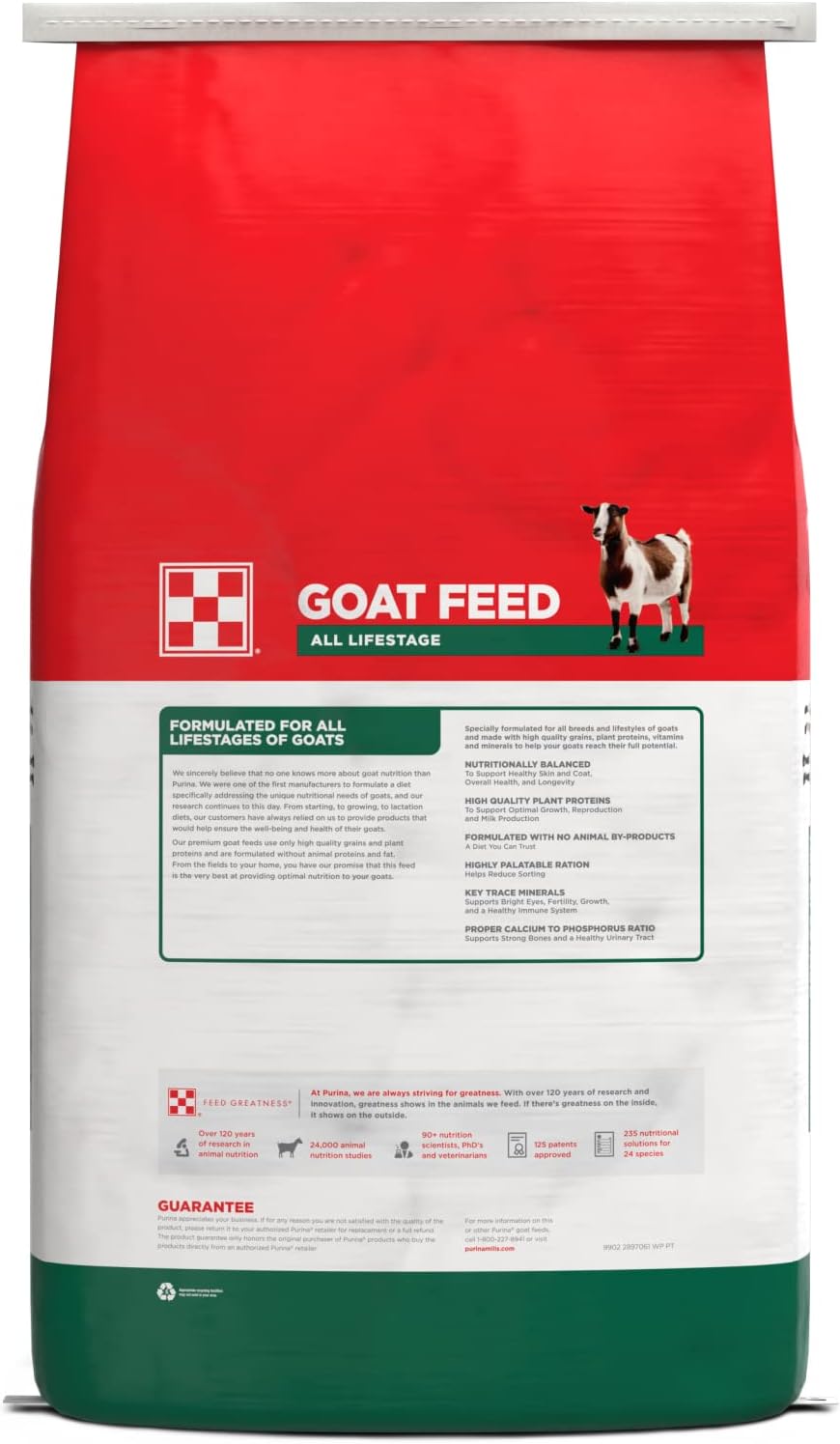 Purina Goat Feed - 50 Pound (50 LB) Bag