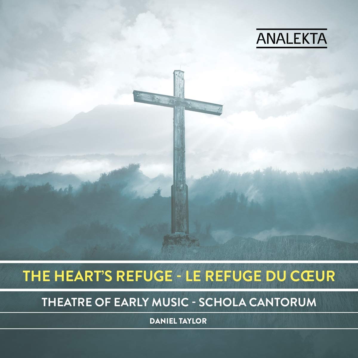 Heart's Refuge [Audio CD] Theater of Early Music; Schola Cantorum; Daniel Taylor; Dietrich Buxtehude (1637 – 1707); Johann Christoph Bach (1642 – 1703); Johann Heinrich Schmelzer (1623 – 1680); Johann Kuhnau (1660 – 1722) and Nicolaus Bruhns (1665 – 1697)