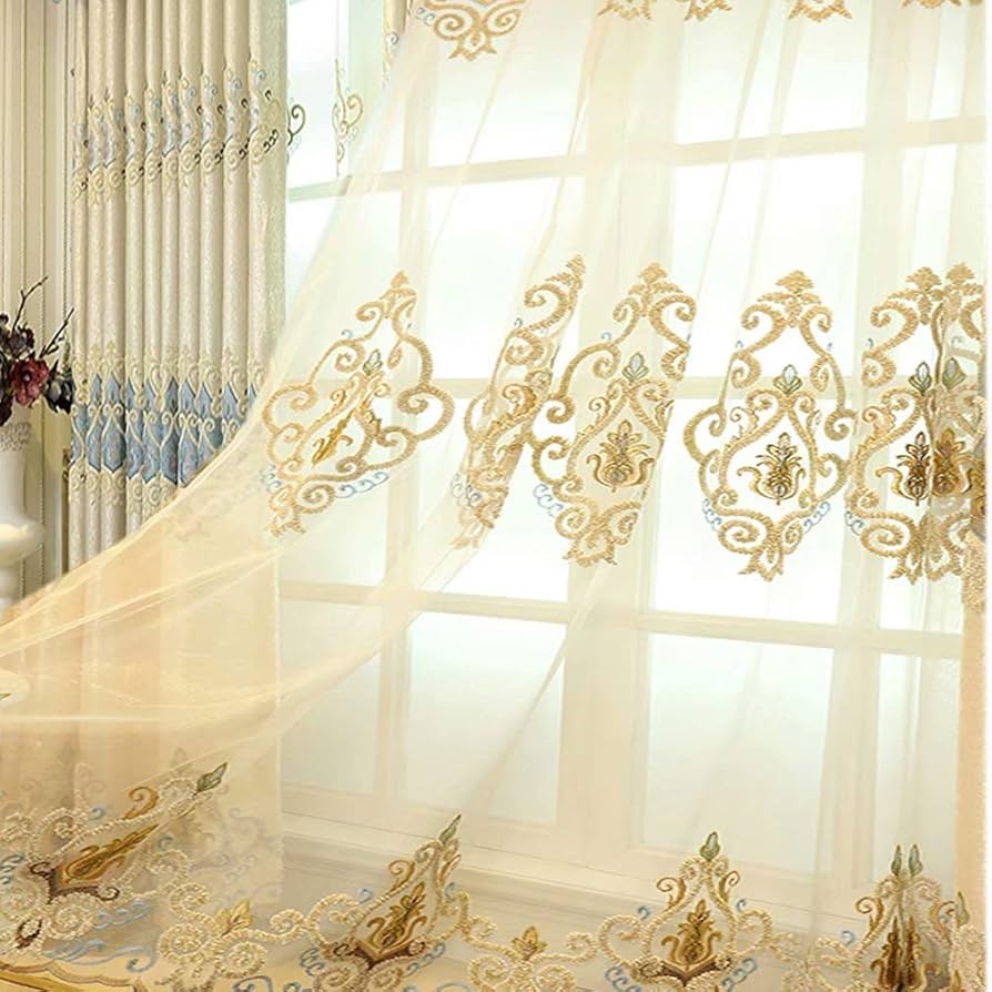 Amazon｜カーテン レースカーテン 遮光度約30% 1枚入り