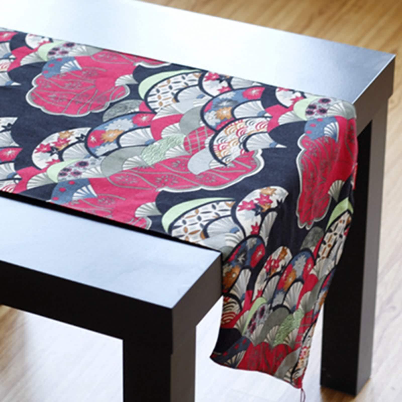Runner da cucina, 80 runner da tavolo, rosso, 30 cm, in cotone, lino, decorazione per sala da pranzo, casa, matrimoni, vacanze