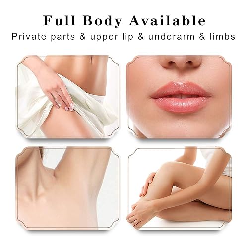 Miniatura 3 de Crema depilatoria para partes íntimas, axilas, piernas, cuerpo, crema de depilación íntima para mujeres y hombres, sin dolor, sin olor, no irritante