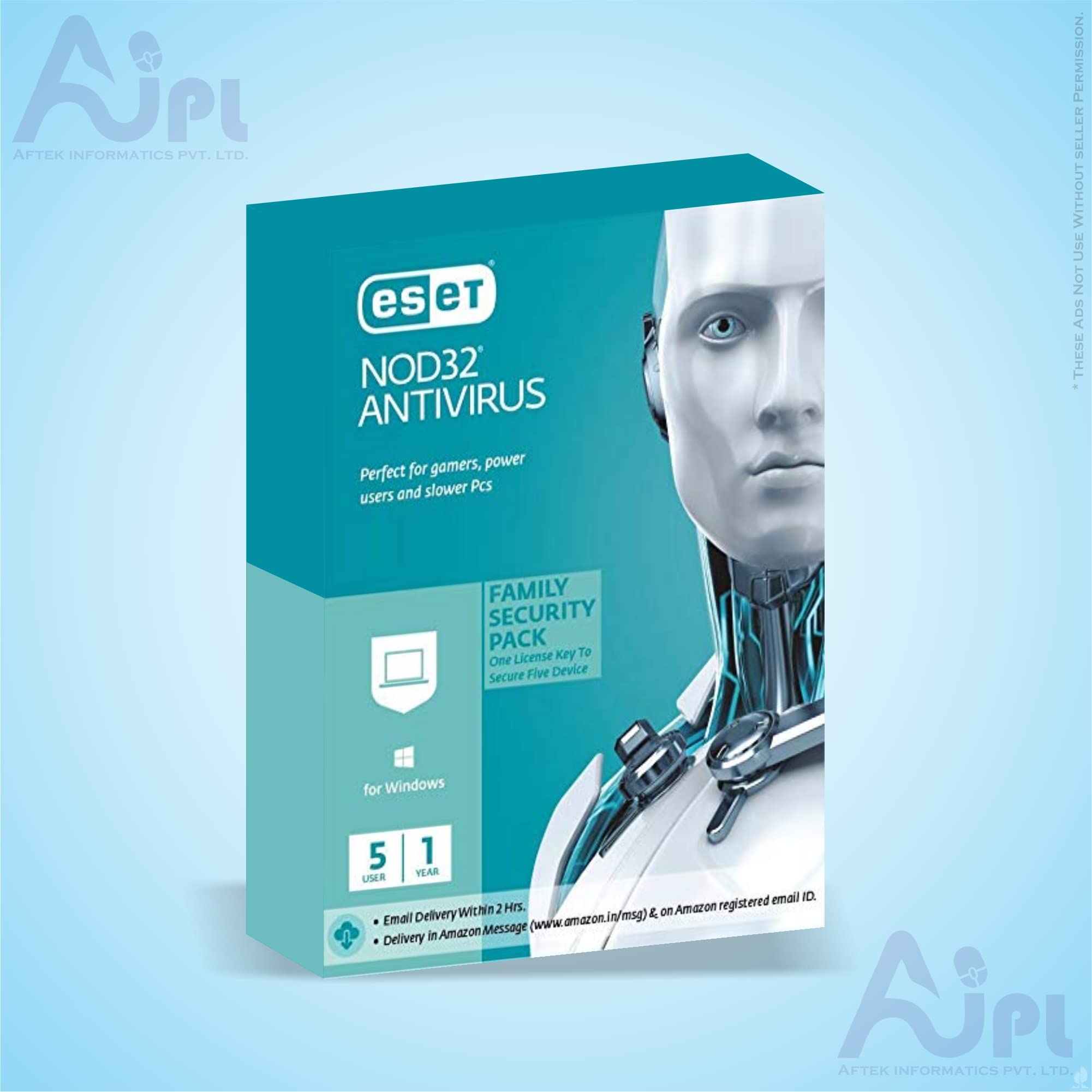 ESET NOD32 Antivirus Family Security Pack ( 5 User, 1 Year ) (Email Delivery in 2 Hours - No CD) (B08RFPYBY2) Amazon Price History, Amazon Price Tracker