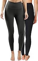 Vista 32 de 90 Degree By Reflex - Leggings de cintura alta Power Flex con control de abdomen
