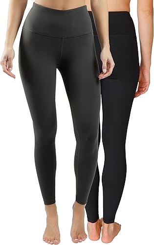 Miniatura 32 de 90 Degree By Reflex - Leggings de cintura alta Power Flex con control de abdomen