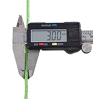 Vista 2 de Cuerda de macramé verde militar de 0.118 in x 109 yardas, cuerda de algodón colorido de algodón suave para colgar en la pared, colgadores