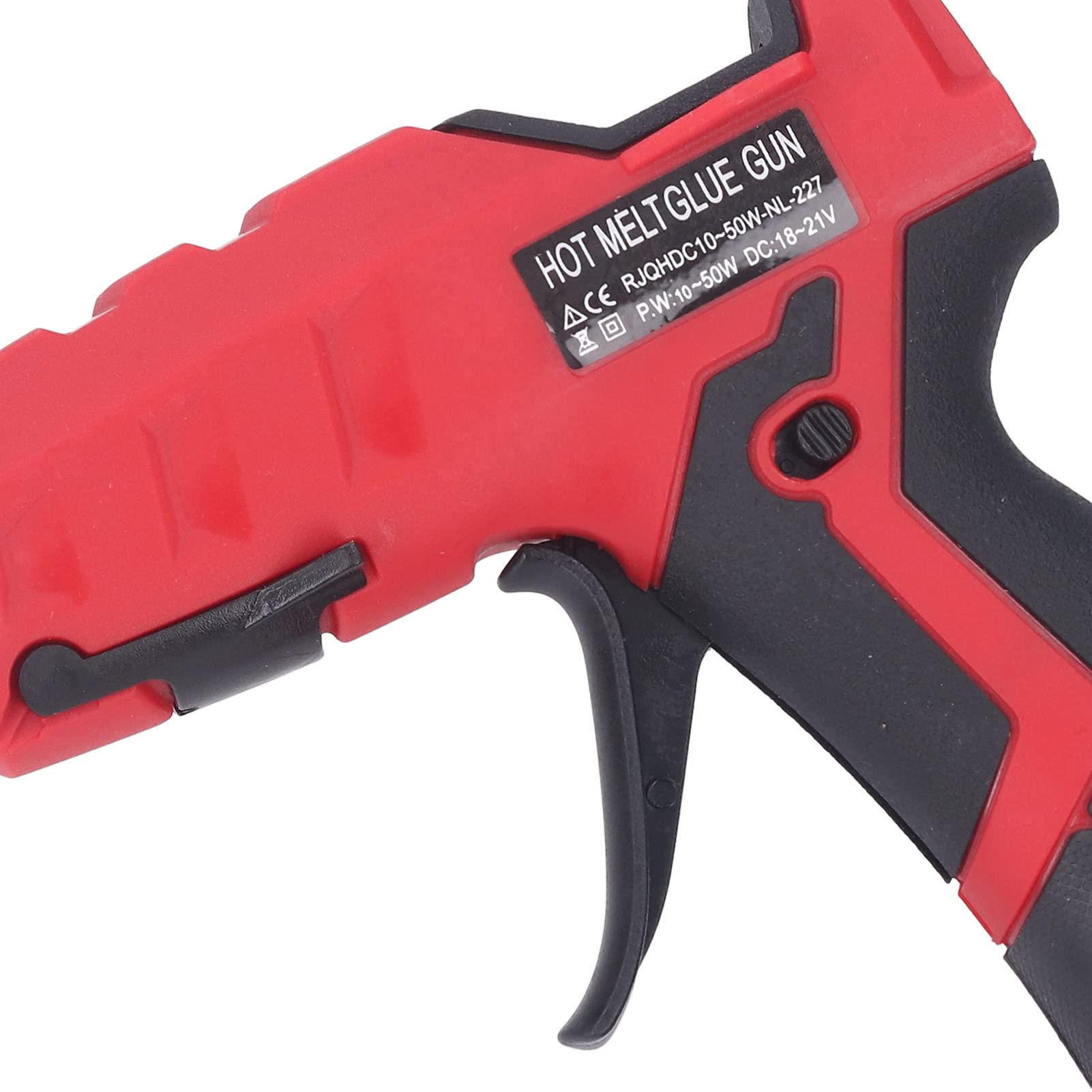 Bezprzewodowy pistolet do kleju na gorąco szybki podgrzewanie Izolowana dysza Gorąca roztopiona pistolet kleju z 30pcs do majsterkowania do naprawy domu