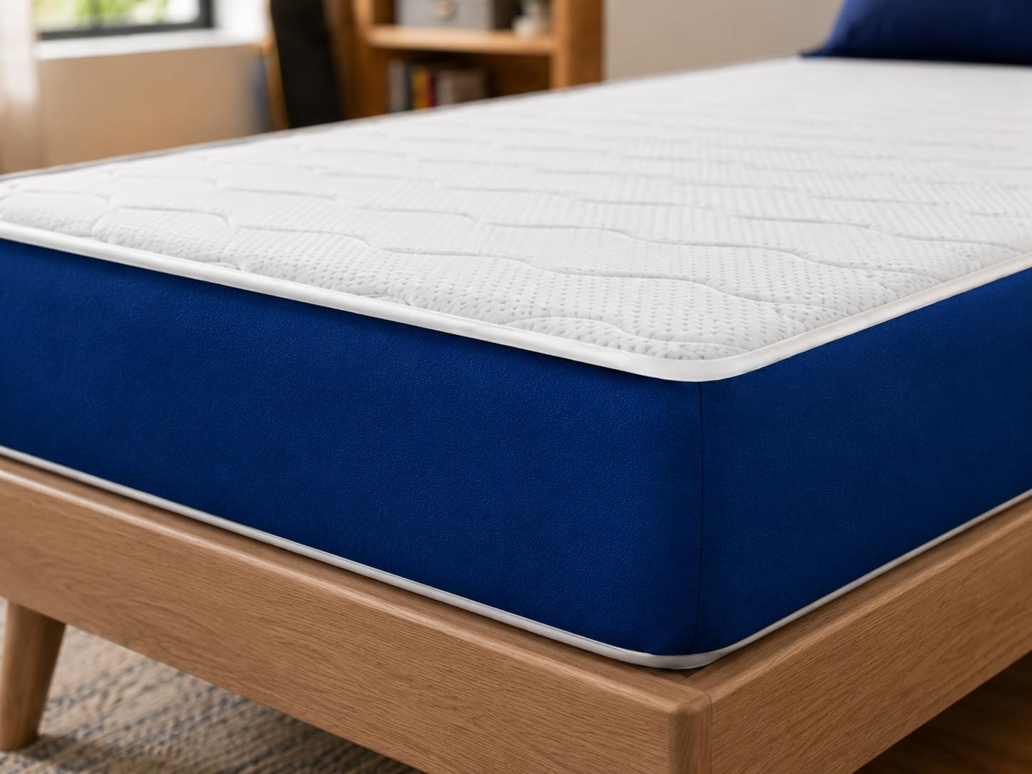 DORMISSIMO Colchon de Espuma Orion Confort 80X180, Altura 14 cm. Reversible, Adaptable y Transpirable.