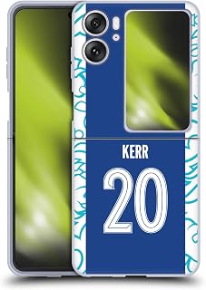 Head Case Designs Officially Licensed Chelsea Football Club Sam Kerr 2022/23 Women's Home Kit Soft Gel Case Compatible with Oppo Find N2 Flip