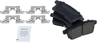 TRQ Rear Brake Pad and Rotor Set Ceramic Vented Rotors Compatible with 2007-2010 Ford Edge 2007-2010 Lincoln MKX