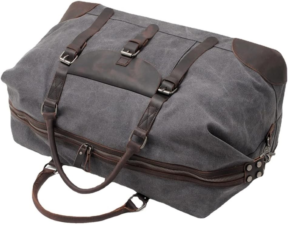 Large capacity canvas handbag messenger men's bag luggage bag travel bag household