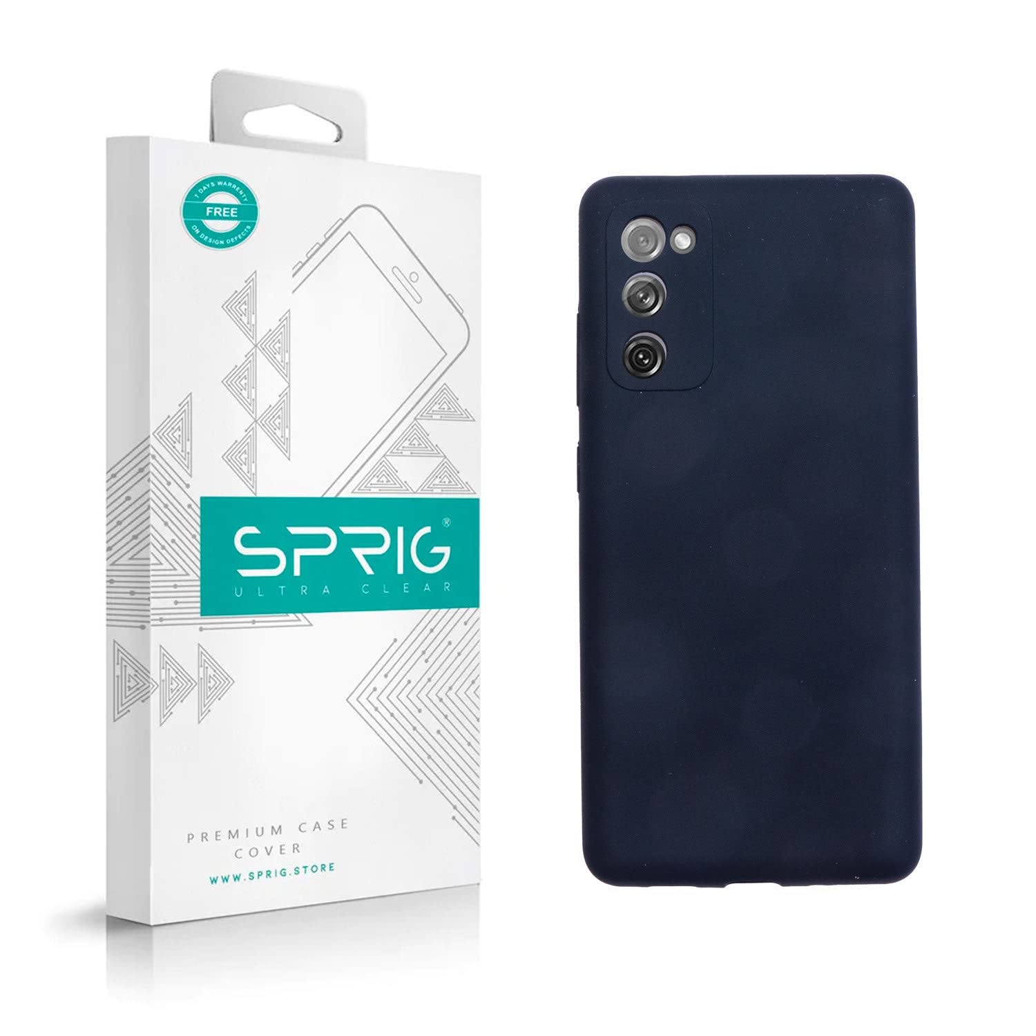 SPRIG Compatible with Samsung Galaxy S20 FE Phone Liquid Silicone Cover Premium Back Cover Drop Tested Shock Proof Mobile Case for Men, Women, Boys and Girls with Camera Protection (Black) (B0C9J1YQJC) Amazon Price History, Amazon Price Tracker