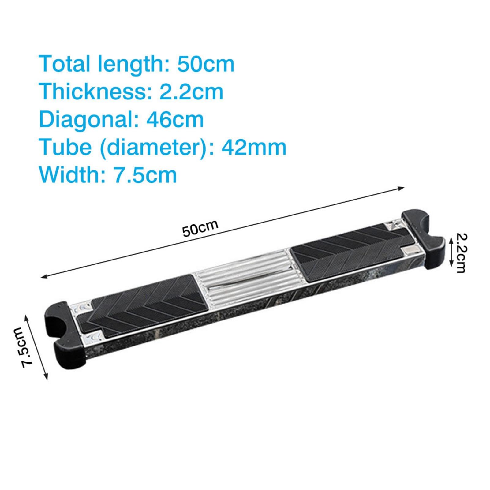 Peldaños De Escalera De Piscina 1 Reemplazo De Escalones De Escalera De Piscina | Peldaño De Escalera De Repuesto De Acero INOX con 2 Tornillos para Escaleras De Piscinas