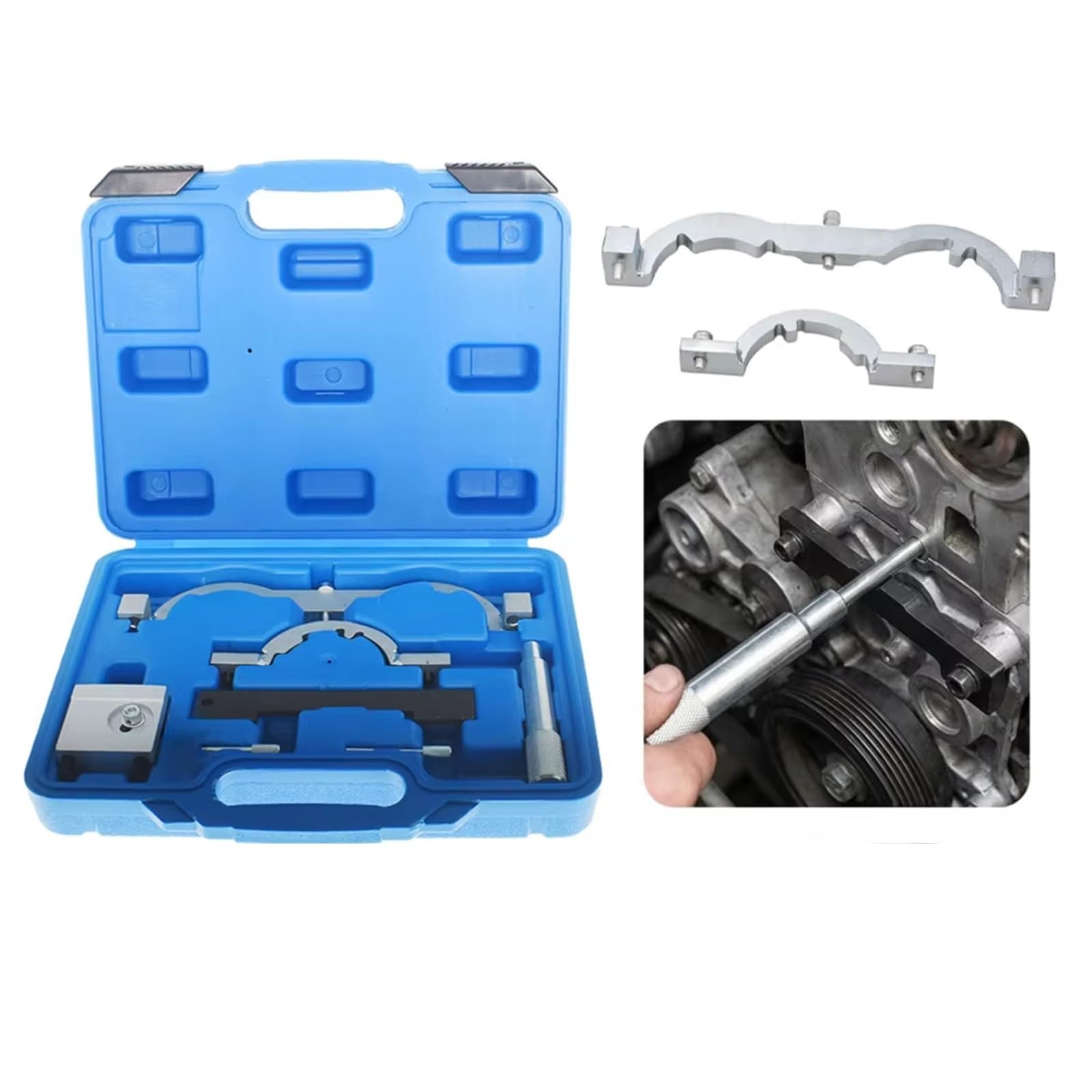 Kit De Herramientas para La Sincronización del Motor Turbo Compatible con Chevrolet para Aveo 1.2 1.4 2011-2015 2016 2017 2018 2019 2020 Kit Calado Distribucion