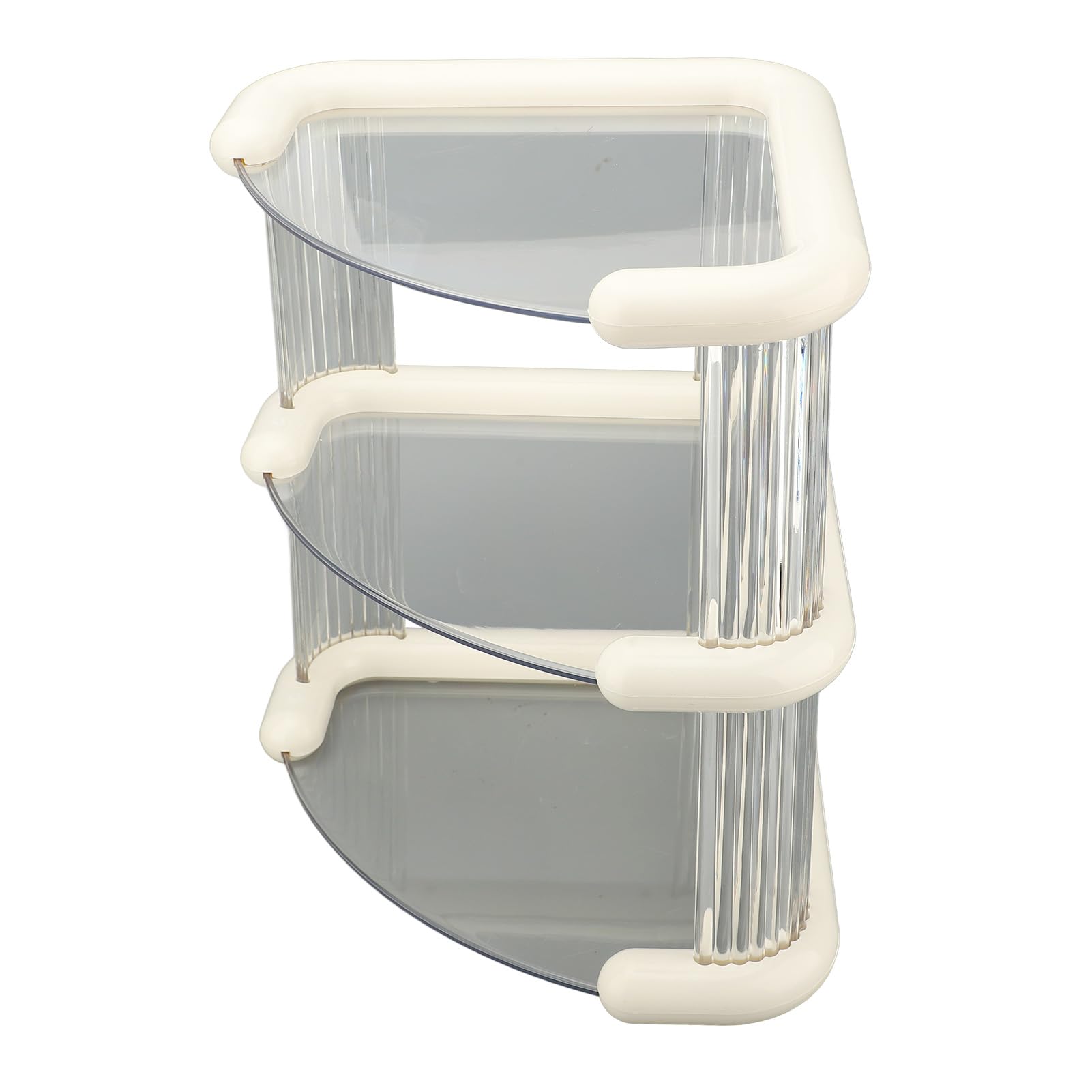 1 pz Organizzatore angolare per bancone del bagno, vassoio