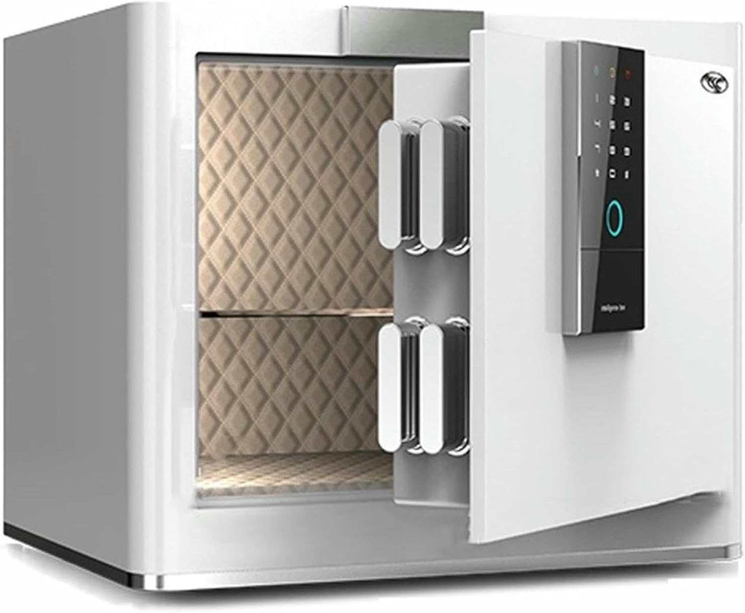 Safe Box, Insurance With Digital Keyboard, Quick Access Cabinet At Home With Double Password Safety, Squeeies, Removable Shelf (color :)