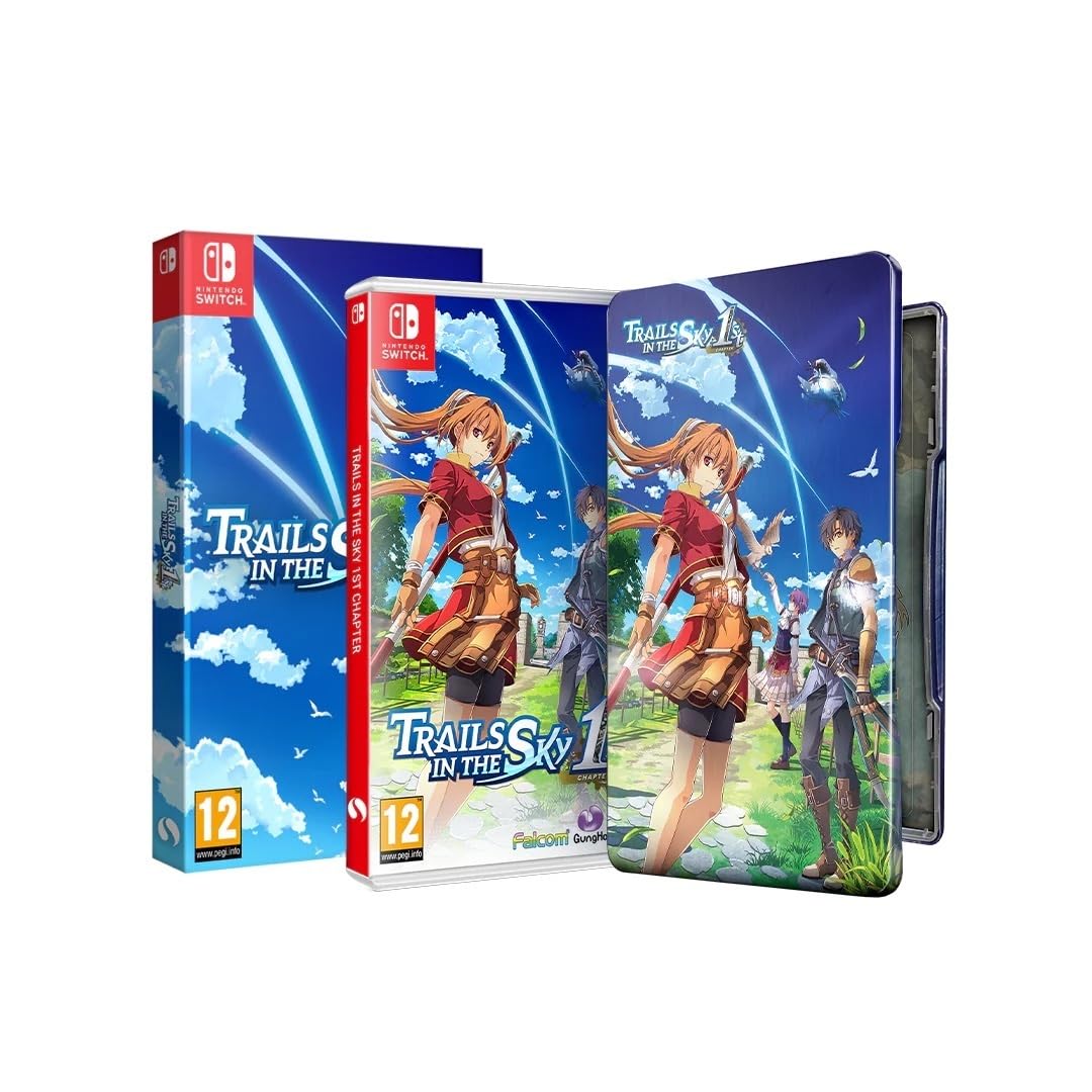 Trails in the Sky 1st Chapter Steelbook Edition for Switch - Zaktualizowana grafika, Estelle & Joshua w przygodach Liberla