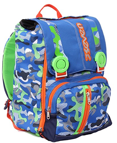 SEVEN Zaino scuola sdoppiabile Big CAMOUFLAGE
