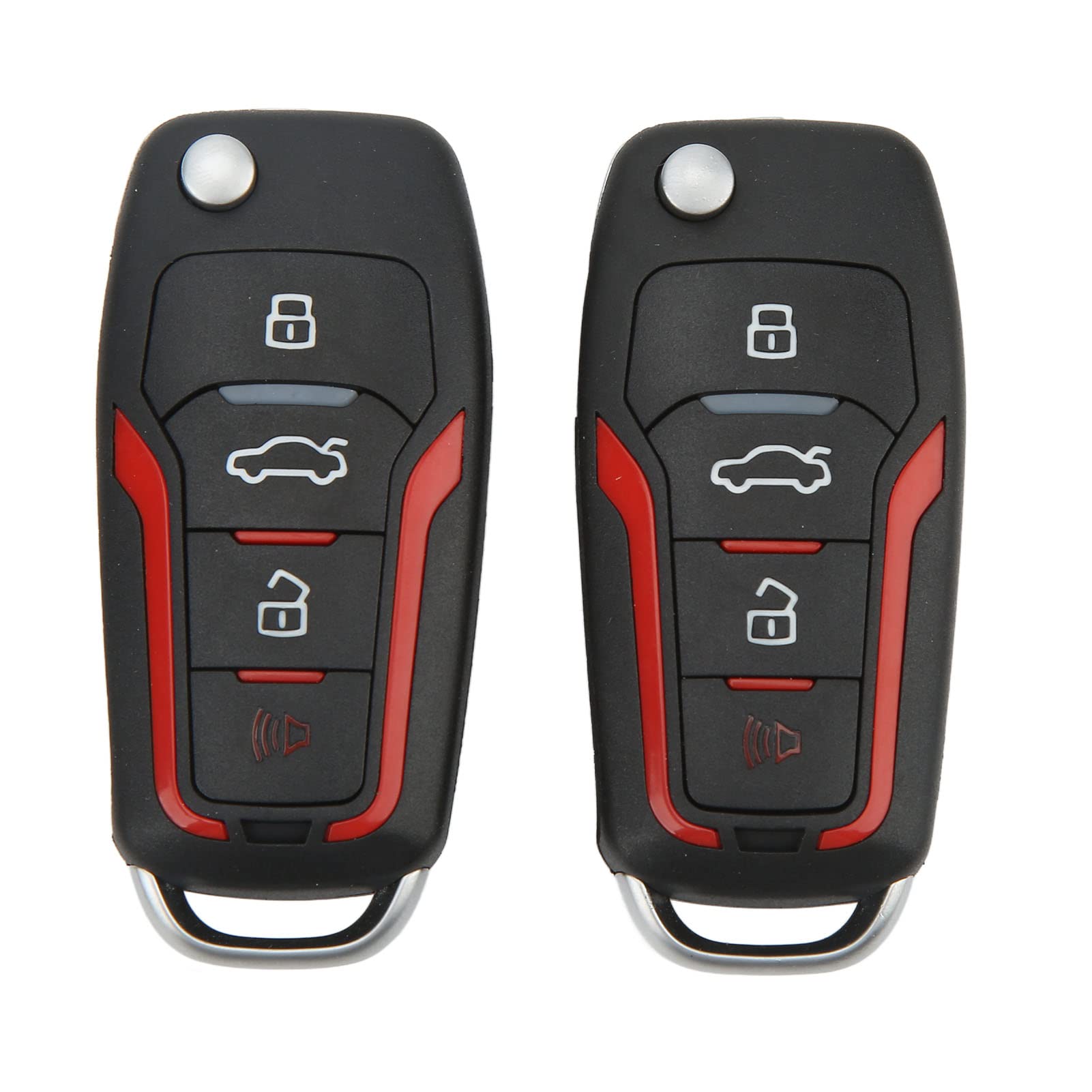 aqxreight Kit de Verrouillage centralisé à Distance, Système D'entrée sans clé de Voiture 12V Antivol Un Bouton Démarrage Système de Verrouillage à Distance Universel pour Les Automobiles
