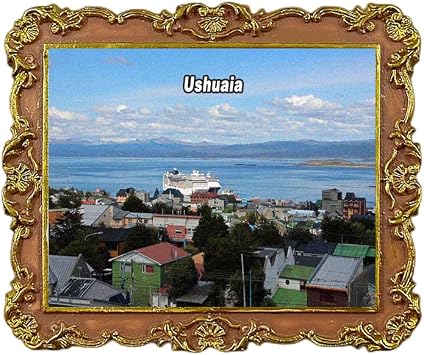 Ushuaia Argentina Refrigerator Magnet 3D Travel Souvenir Fridge Decoration Magnetic Sticker Craft Collection